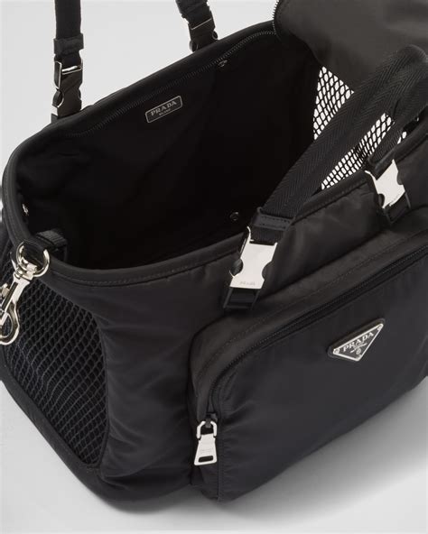 prada bag for dogs|Prada re nylon pet carry bag.